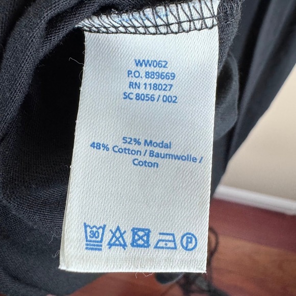 Boden Black Wrap Jersey Tank Dress 8P - Picture 4 of 6